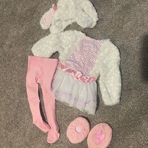 Baby / Toddler Girl Little Lamb Costume Size 12-24 months